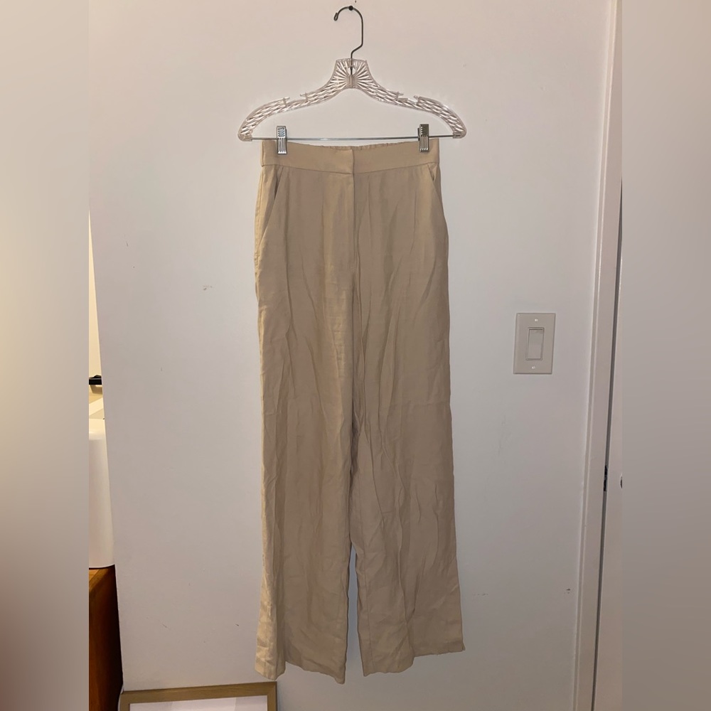 Cream trousers